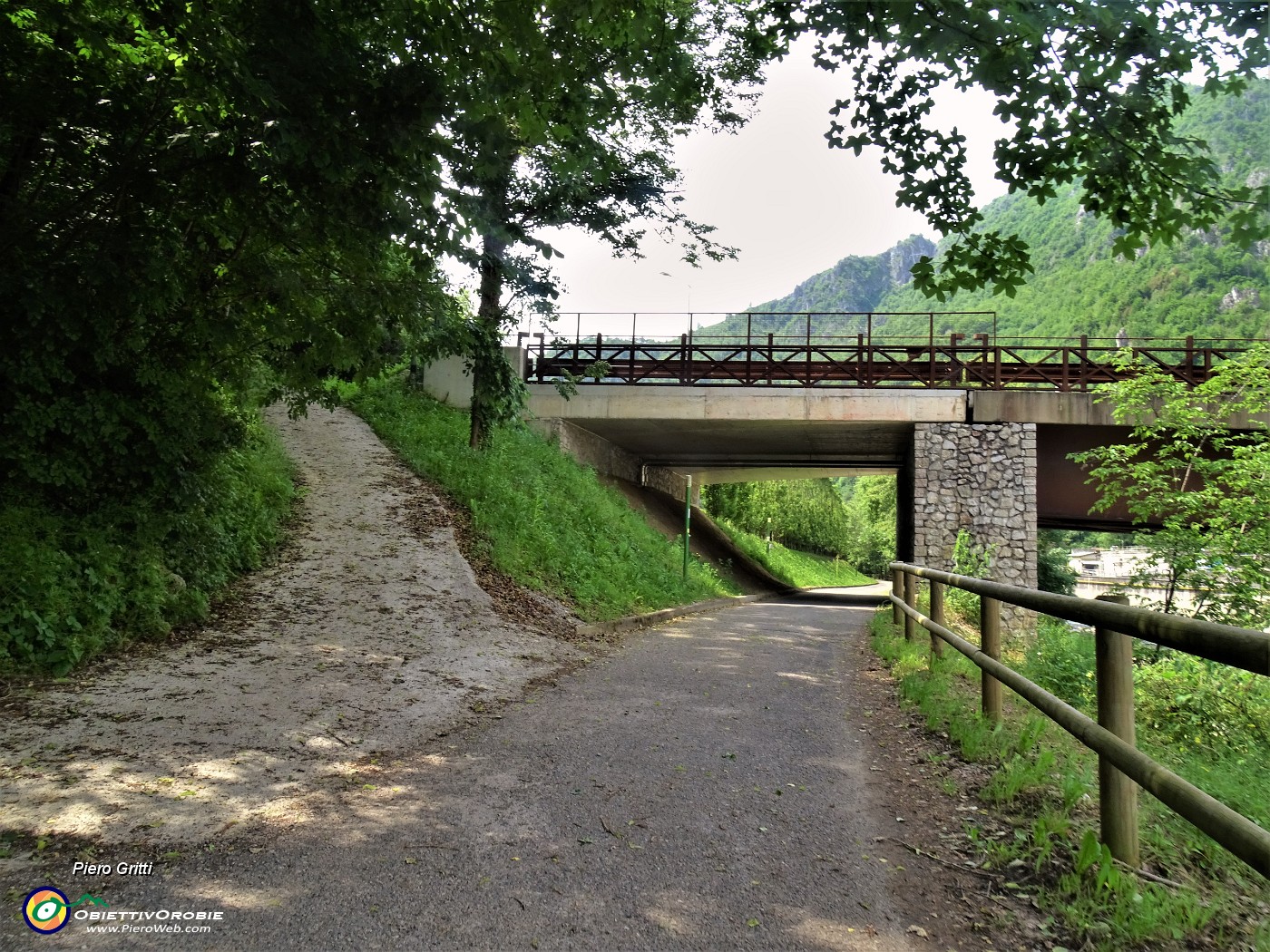 65 Non prendo il sentiero a sx fatto in andata, al rientro seguo la ciclabile.JPG